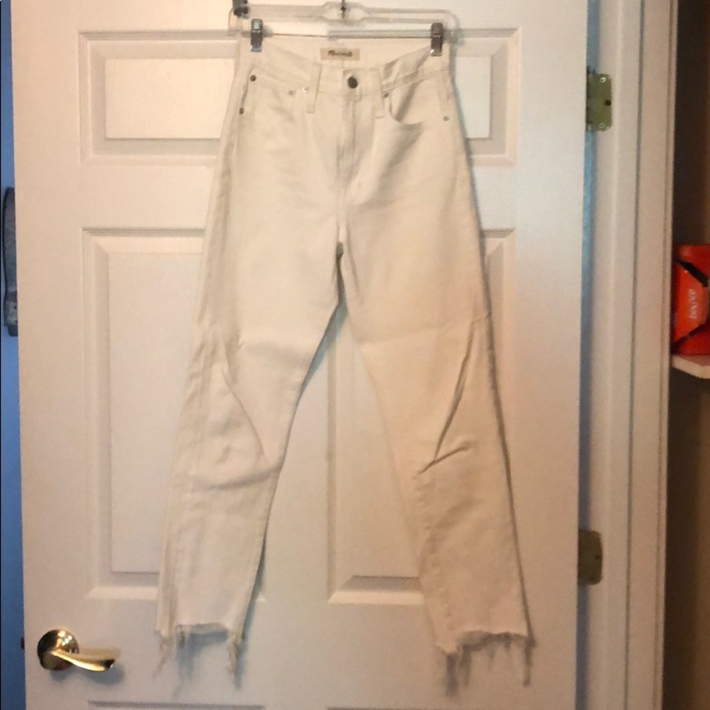 White jeans